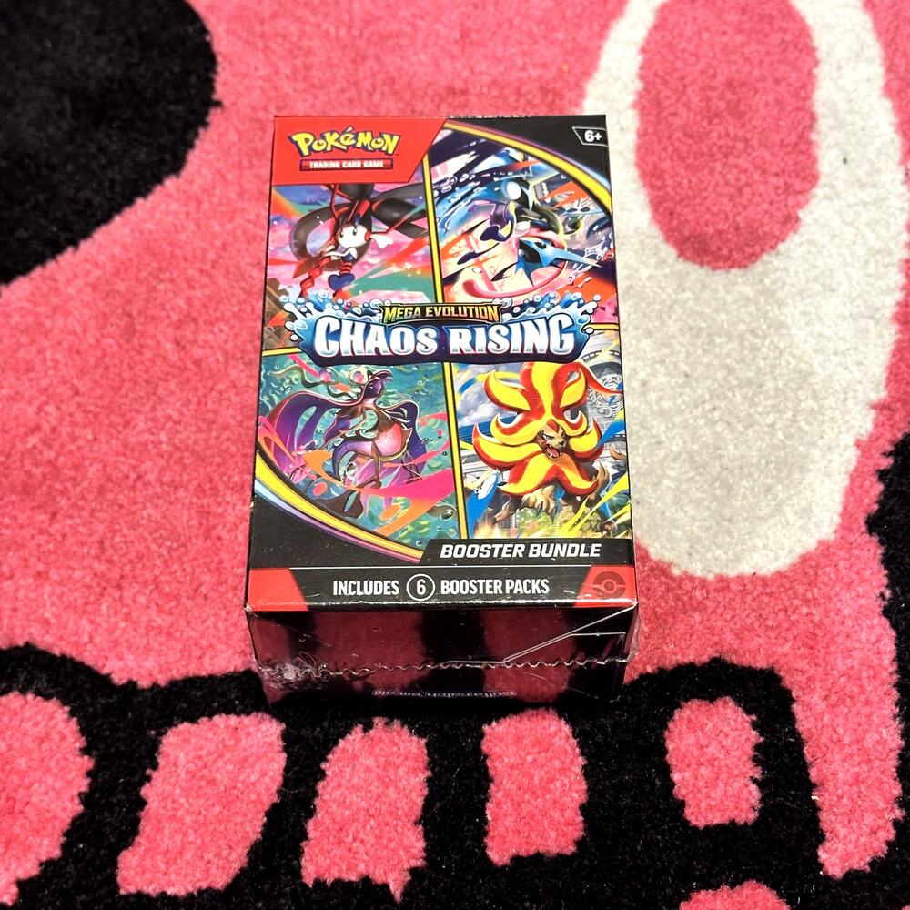 Pokémon Chaos Rising Booster Bundle – Sealed – As Pictured